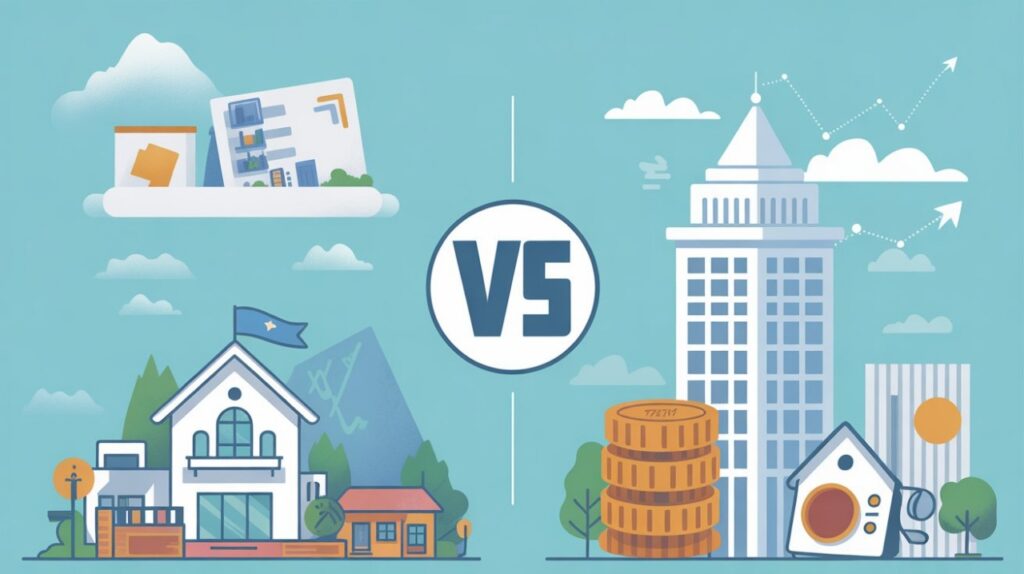 Risk comparison between real estate and stock market investments in Pakistan including liquidity, volatility, and capital requirements
