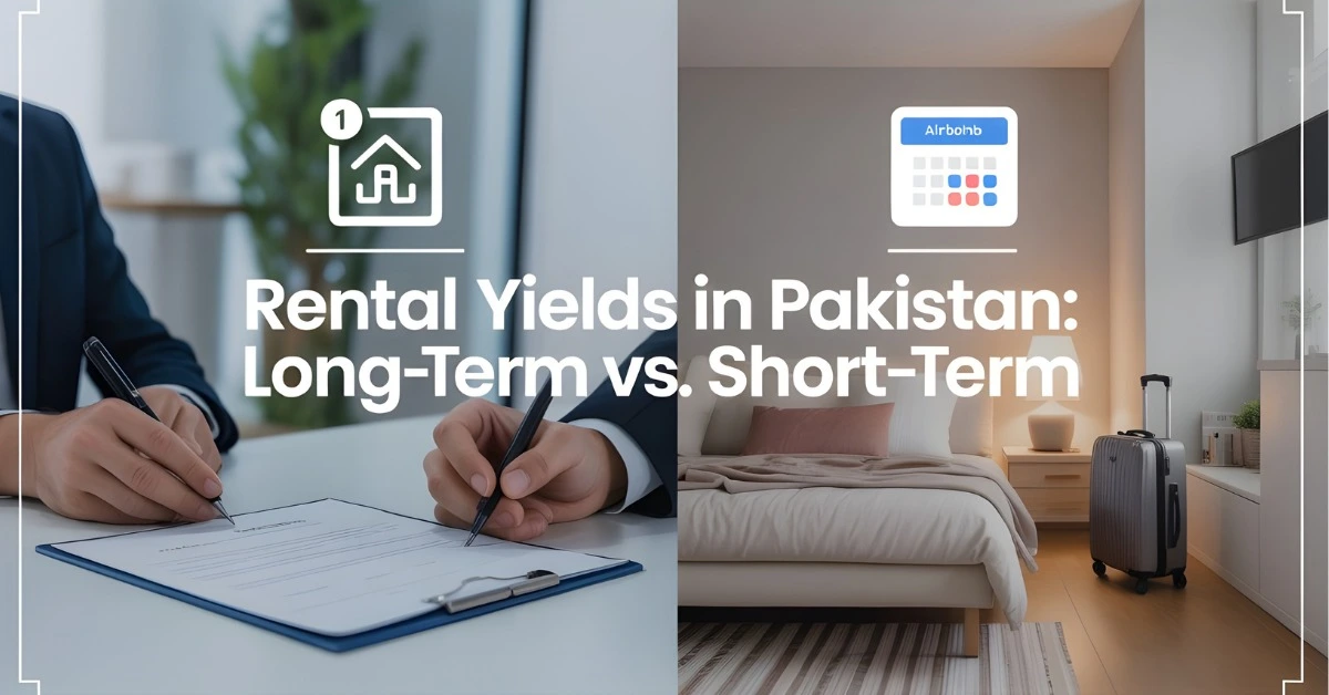 Rental Yields in Pakistan: Comparing Long-Term Leasing vs. Short-Term Rentals