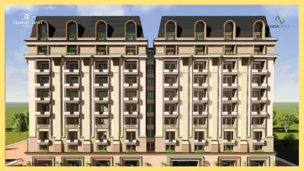 Twin El Cielo towers with garden areas and terraces offering luxury apartments in Islamabad